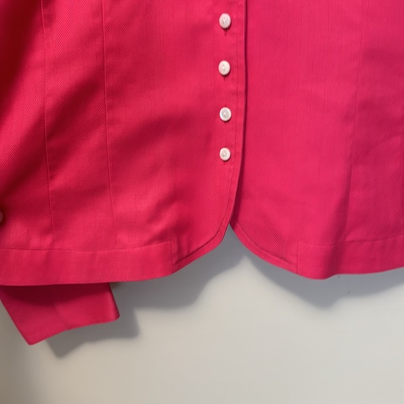 Talbots wrinkle resistant stretch blouse size 8 - Picture 2 of 5